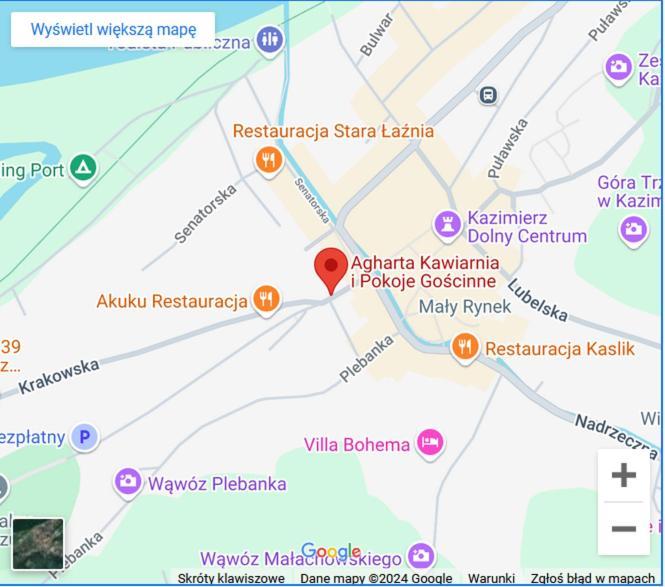Agharta Bed & Breakfast Kazimierz Dolny Exterior photo